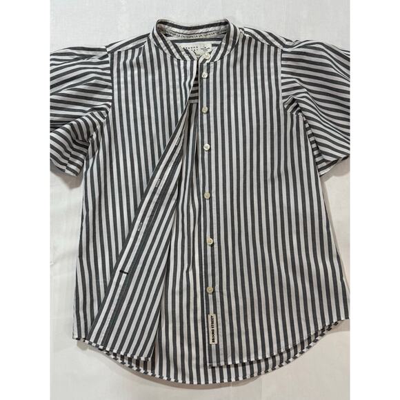 Kate Spade New York Broome Street Stripe Flutter Sleeve Blouse Size XXS - Picture 5 of 8